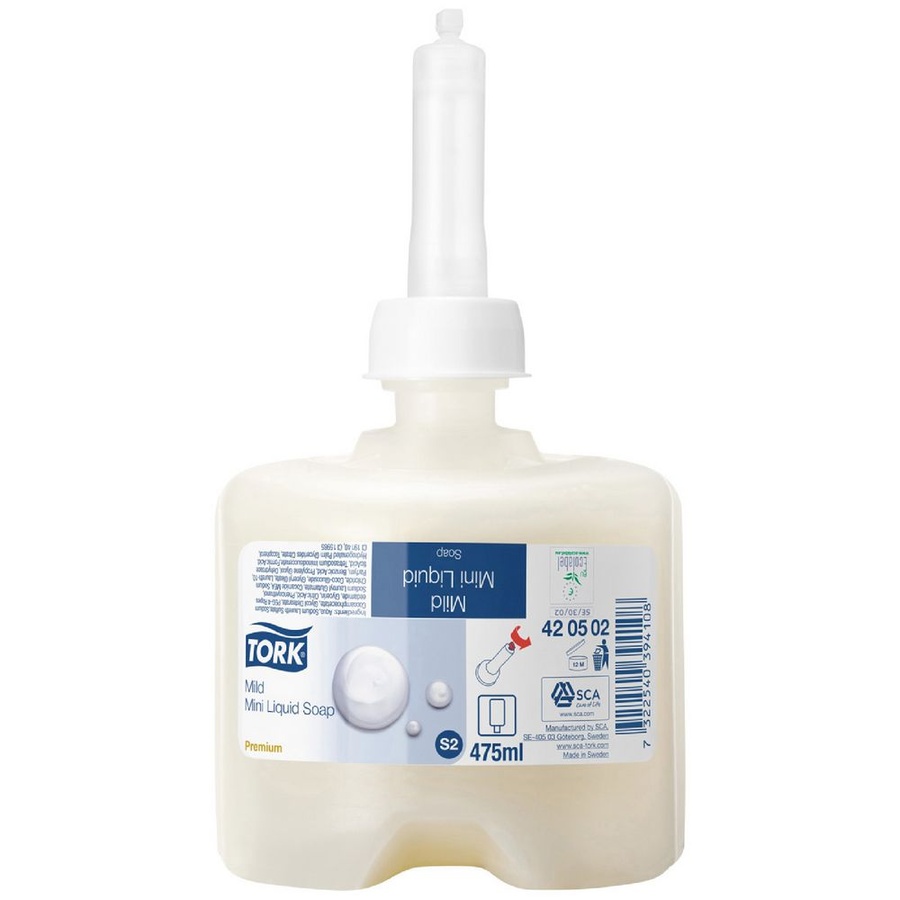 Hand Wash - Tork Mild Mini Liquid Soap S2 JSH 8/1