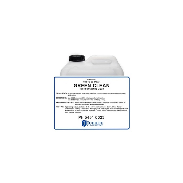 Green Clean Sink Detergent 20L CC