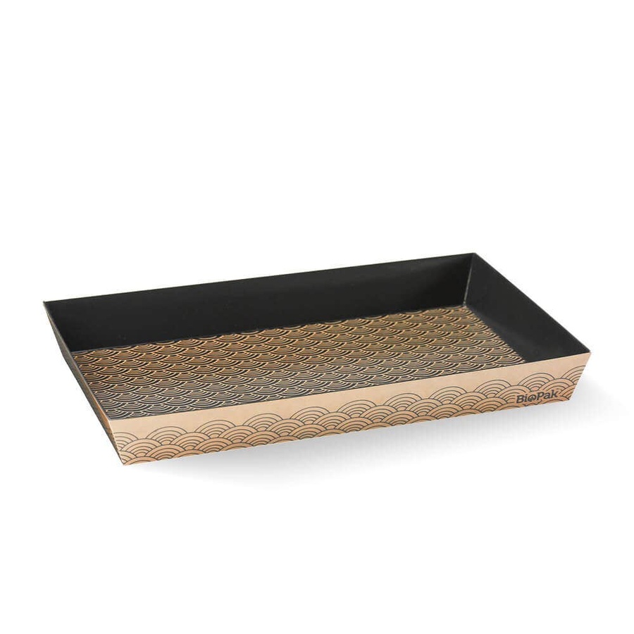 Sushi Tray Base - Large 190x110mm BioBoard Bio 50/6