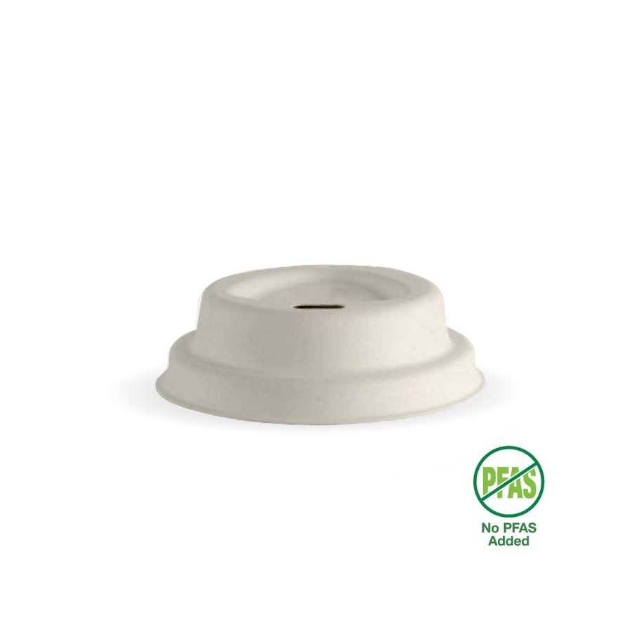 Coffee Cup Lid - 4oz/120ml Natural Plant-Base 63mm Bio 50/40