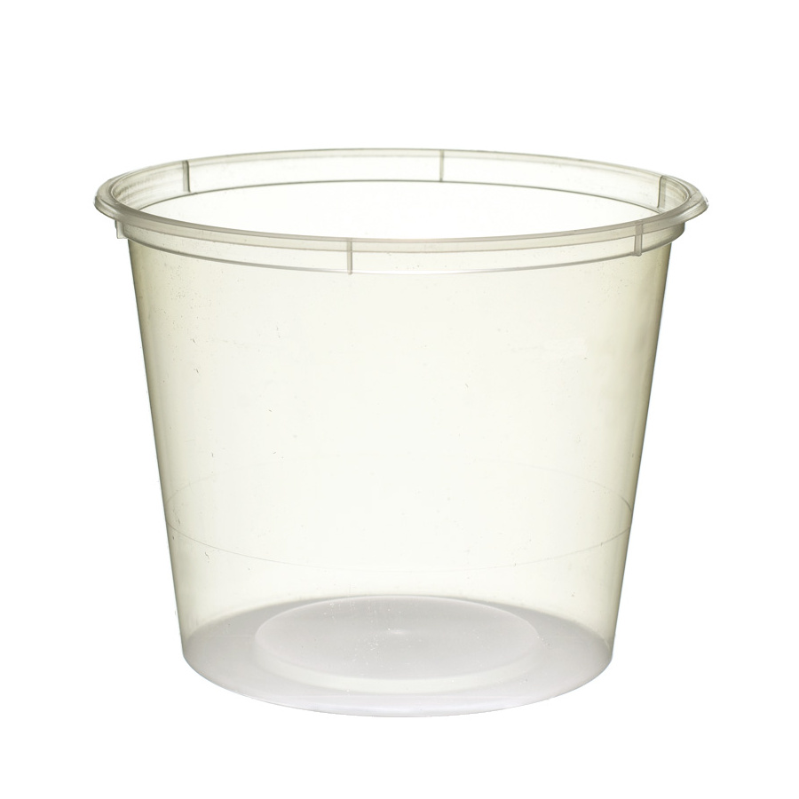Round Container - 620ml Clear Chanrol Huh 50/10