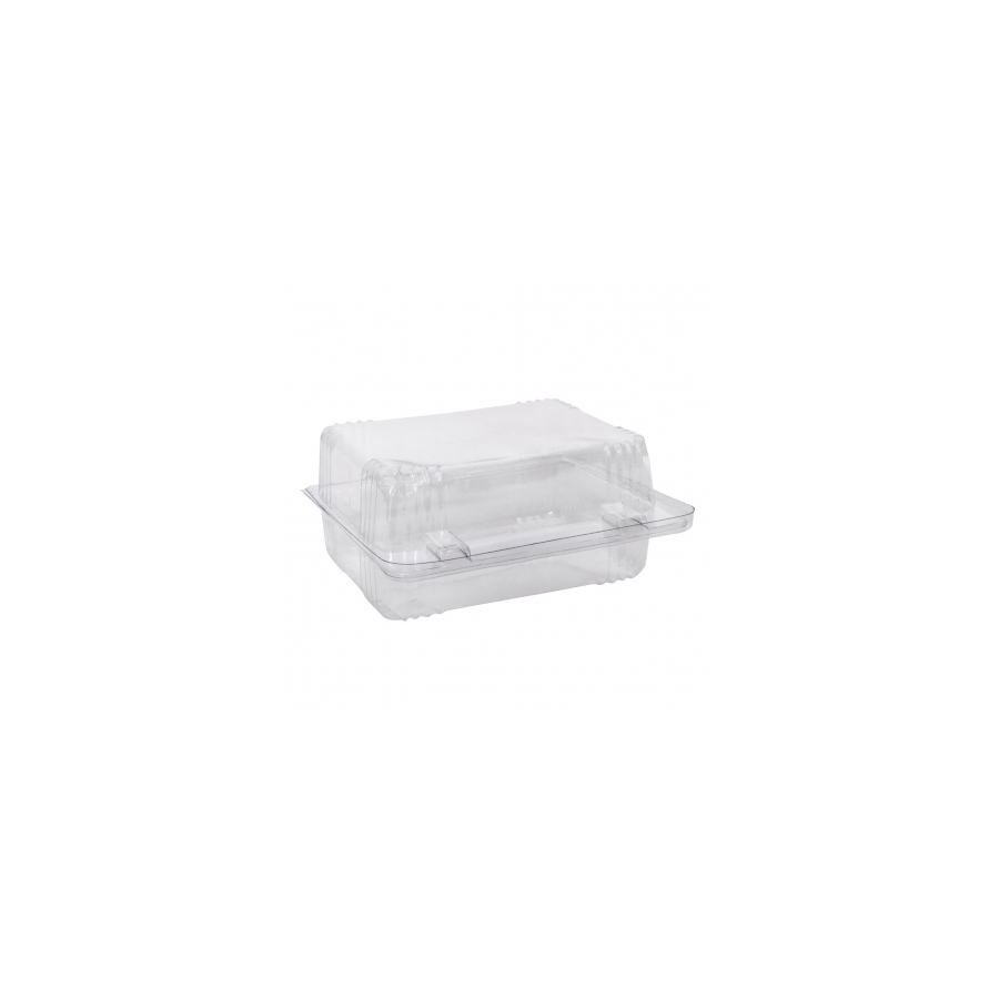 Clear Container - Punnet with Hinged Lid 1kg 450 GP
