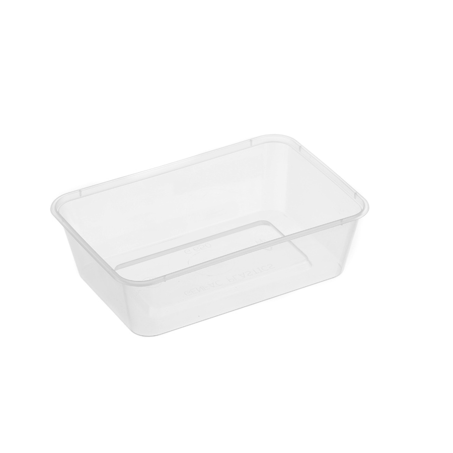 Rectangle Container - 650ml Clear CM 50/10