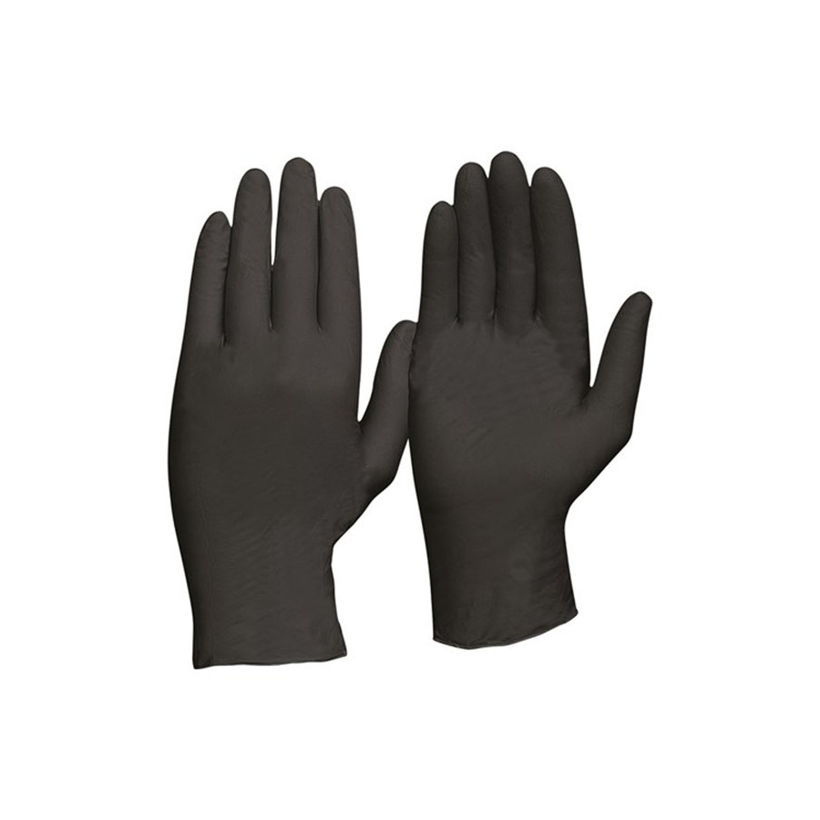 Gloves - Black Nitrile X-Large Huh 100/10