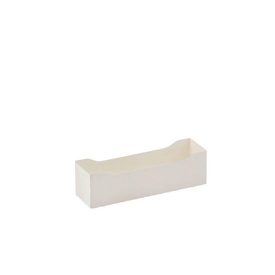 Macaron Box Tray - White 178x52x51mm Det 100/6