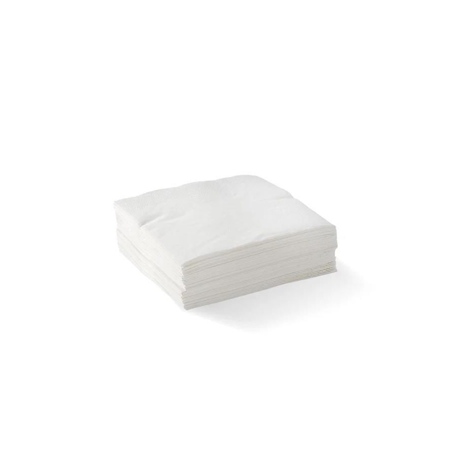 Cocktail Napkin - 2 Ply White Pron 250/8