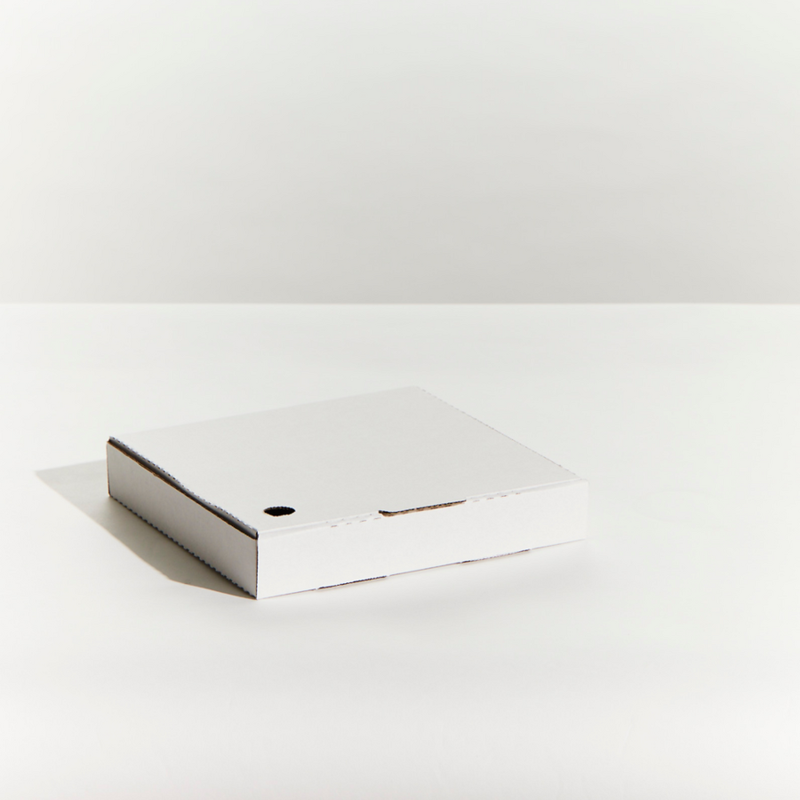 Pizza Box - 7&quot; White Pin 100