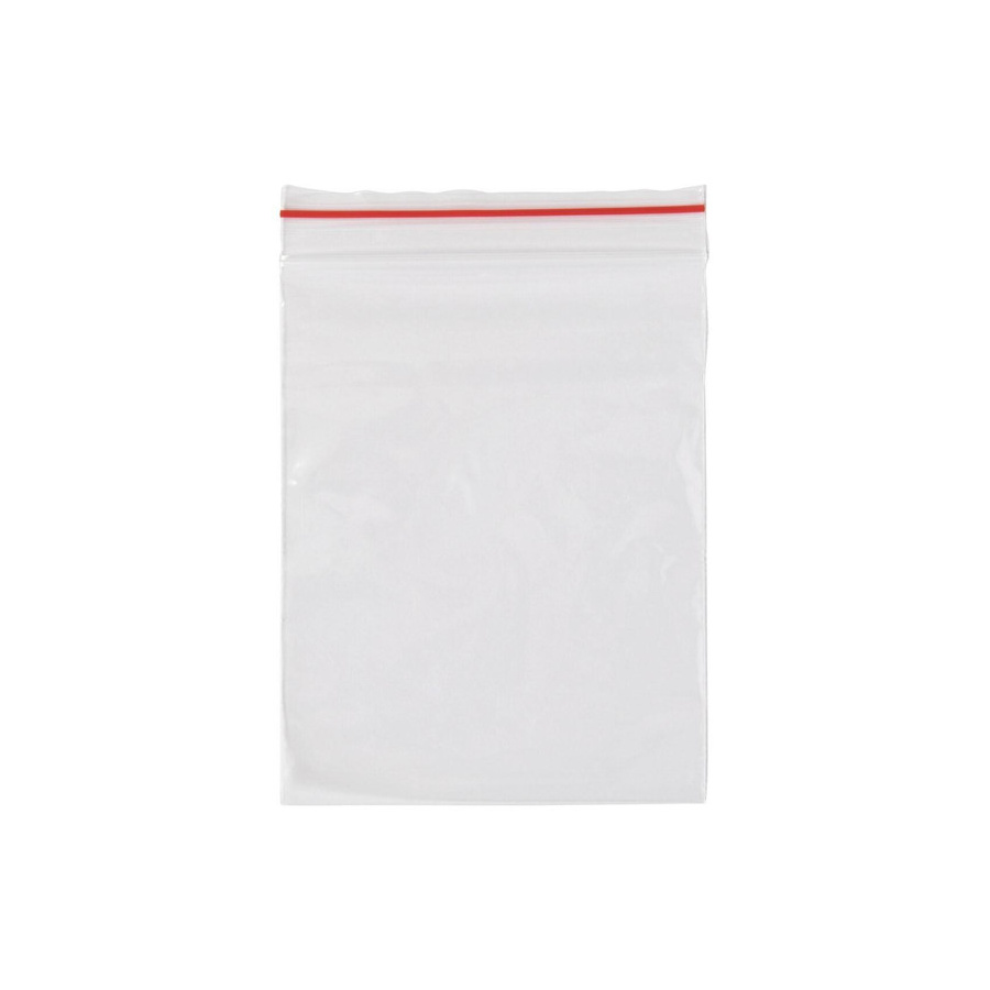 Plastic Bag - 5x4 Resealable 125mmx100mm Huh 100/10
