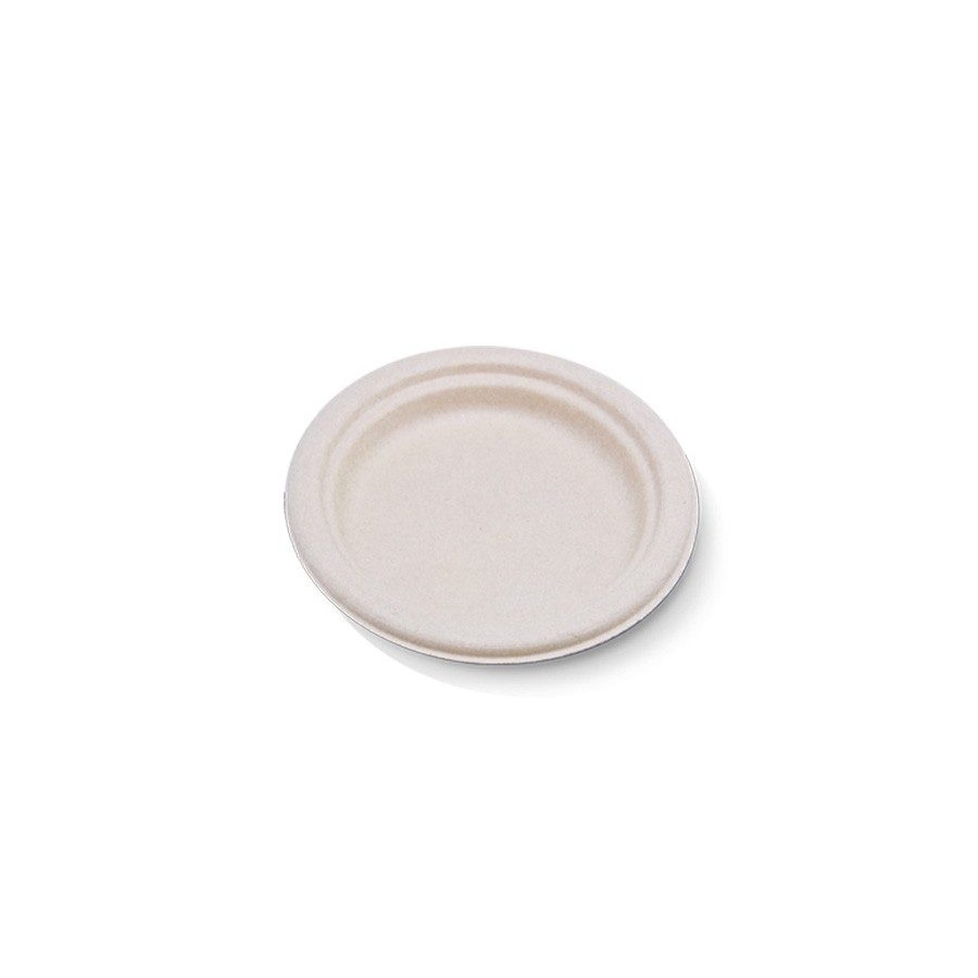 Plate - 10&quot; Sugarcane Round PacTr 500